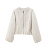 Blouson Bomber Femme Col Rond pour Femmes - Emilia Lane