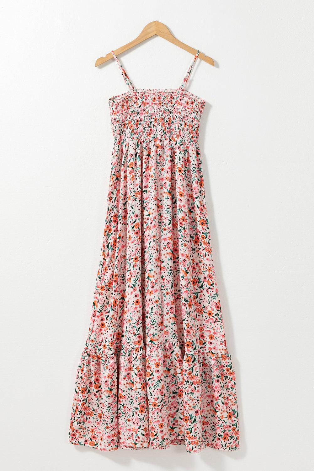 Robe Maxi Boho à Froufrous pour Femmes