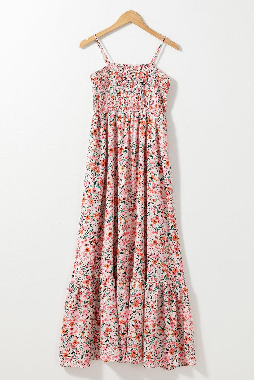 Robe Maxi Boho à Froufrous pour Femmes