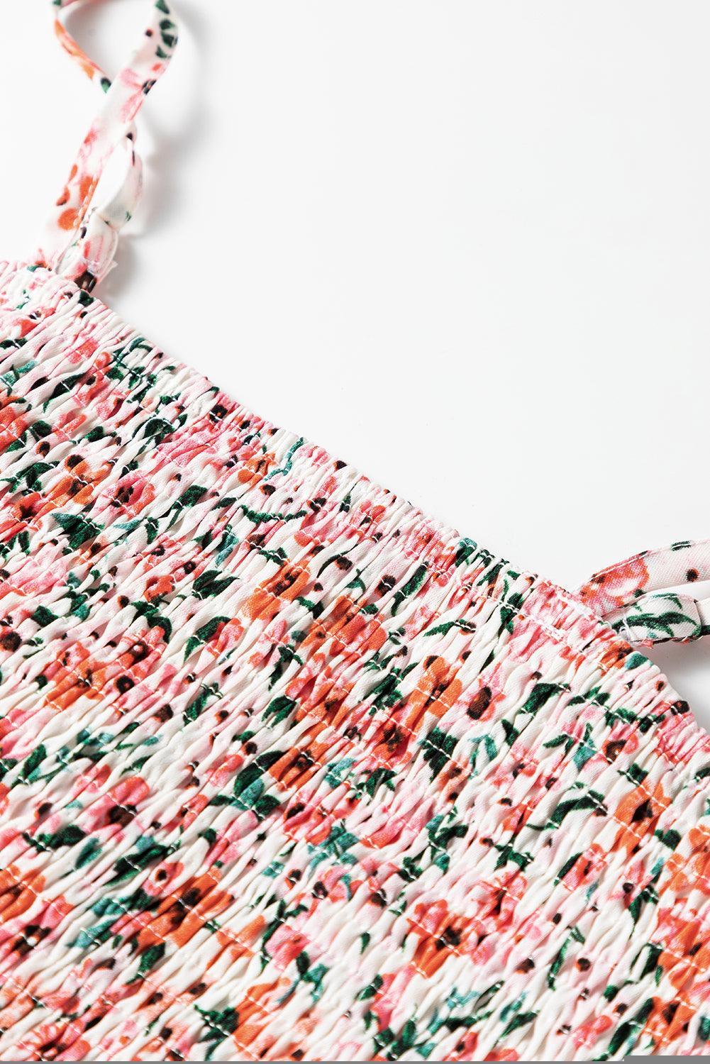 Robe Maxi Boho à Froufrous pour Femmes