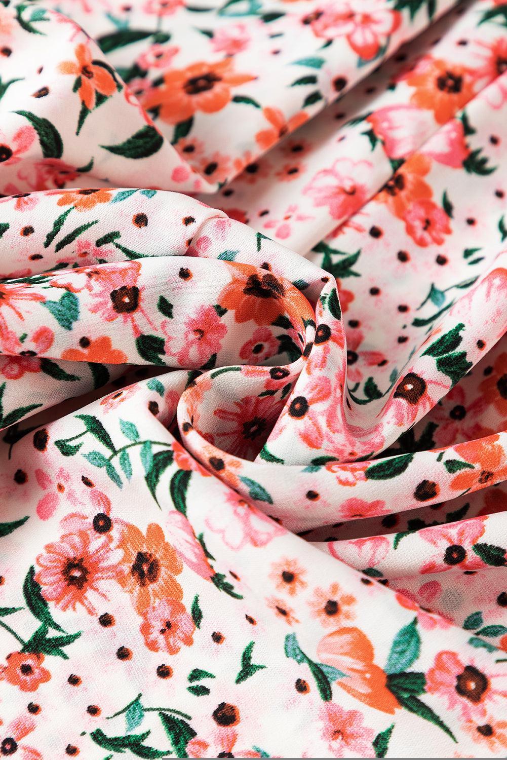 Robe Maxi Boho à Froufrous pour Femmes