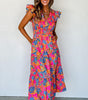 Robe Bohème à Fleurs pour Femmes