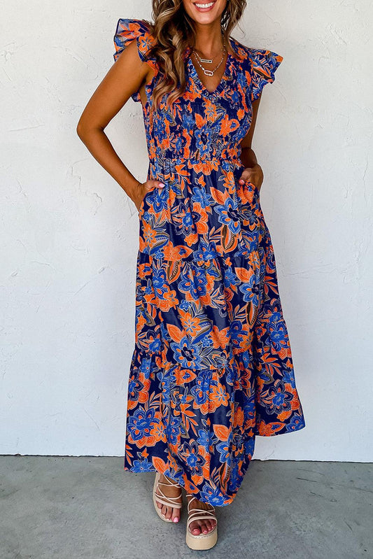 Robe Boho à Fleurs pour Femmes
