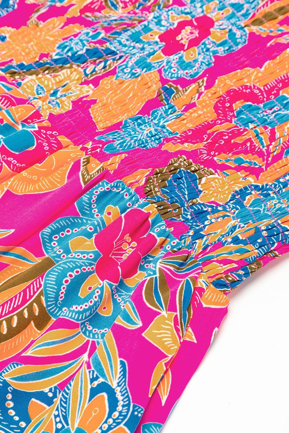 Robe Bohème à Fleurs pour Femmes