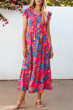 Robe Bohème à Fleurs pour Femmes