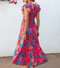 Robe Bohème à Fleurs pour Femmes