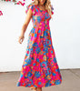 Robe Bohème à Fleurs pour Femmes