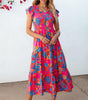 Robe Bohème à Fleurs pour Femmes