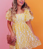 Robe Mini Boho Imprimé Floral pour Femmes