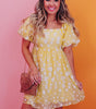 Robe Mini Boho Imprimé Floral pour Femmes