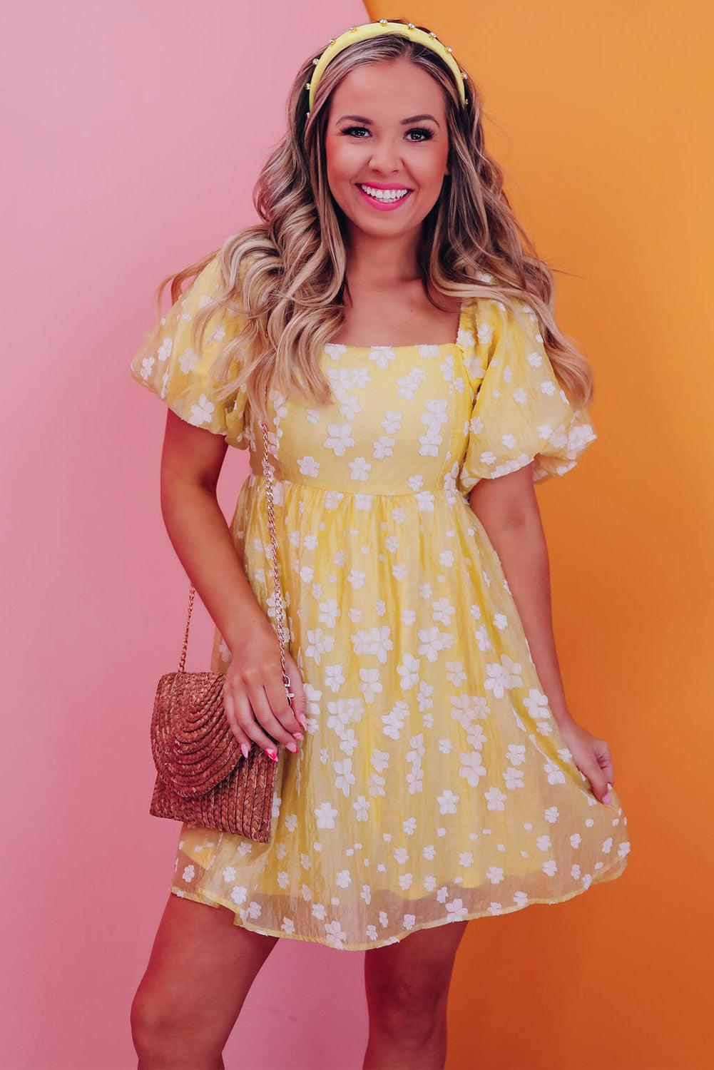 Robe Mini Boho Imprimé Floral pour Femmes