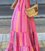 Jupe Maxi Boho avec Franges pour Femmes