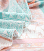 Robe Boho Patchwork Col Carré pour Femmes