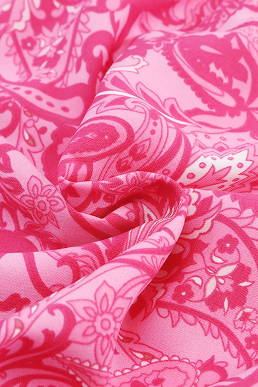 Robe Maxi Boho à Volants pour Femmes