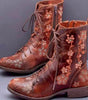 Bottes Brodées Rétro pour Femmes - Emilia Lane