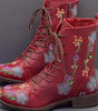 Bottes Brodées Rétro pour Femmes - Emilia Lane