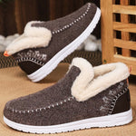 Bottes Cheville Casual Doublées en Fausse Fourrure pour Femmes - Emilia Lane