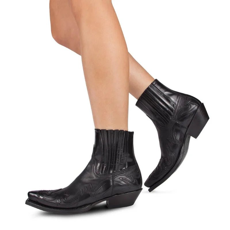 Bottes de Cowboy Mi - Mollet pour Femmes - Emilia Lane