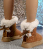 Bottes d'Hiver Fourrure Synthétique pour Femmes - Emilia Lane
