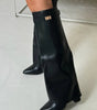Bottes Hautes Élégantes avec Talon Bloc pour Femmes - Emilia Lane