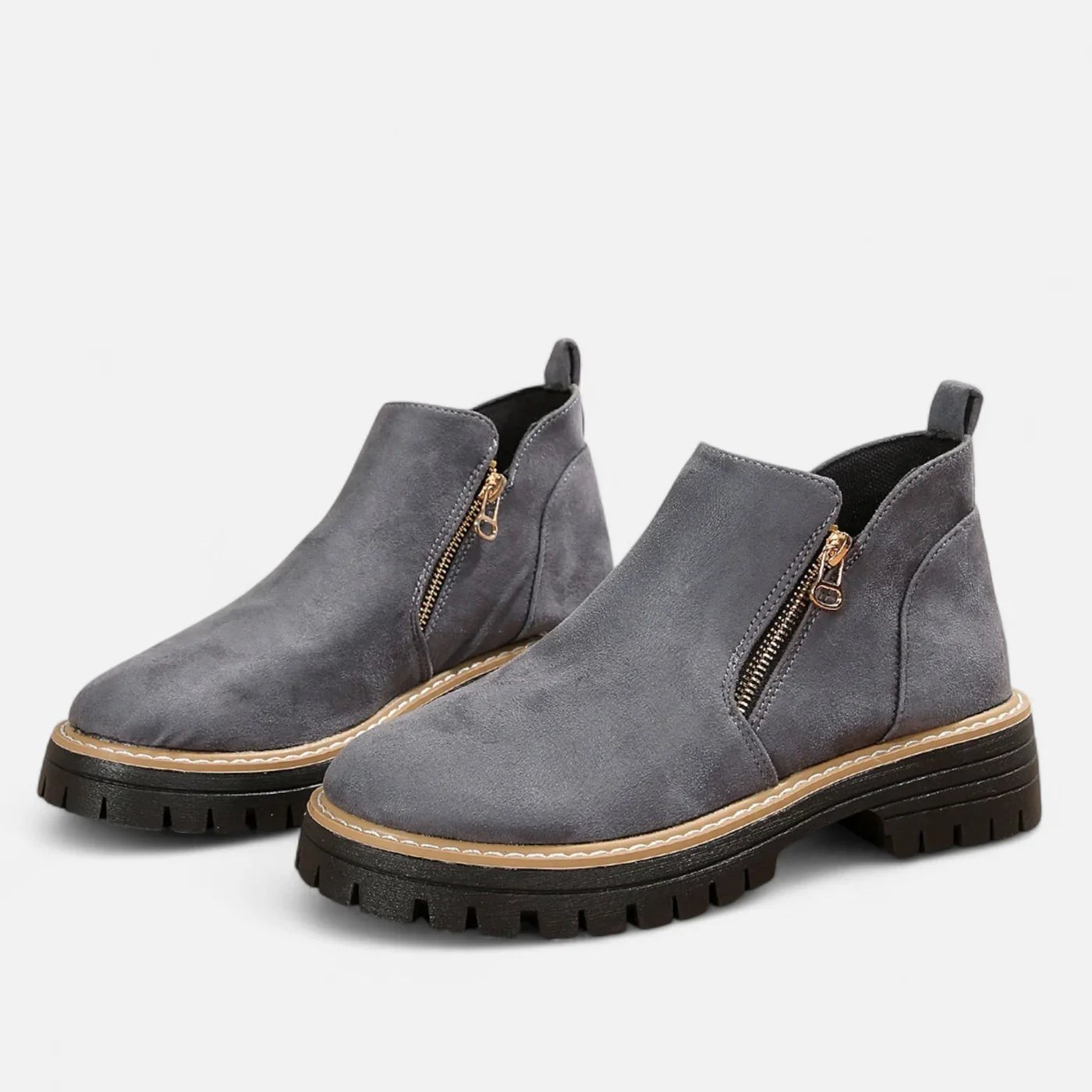 Bottines courtes à semelle crantée pour femmes - Emilia Lane