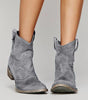 Bottines femme effet daim style western - Emilia Lane