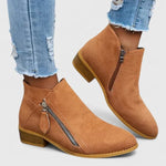 Bottines Orthopédiques en Cuir Véritable pour Femme | Idéales pour le Quotidien - Emilia Lane