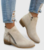 Bottines Orthopédiques en Cuir Véritable pour Femme | Idéales pour le Quotidien - Emilia Lane