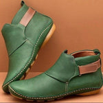 Bottines Plates Casual pour Femme avec Boucle et Velcro - Emilia Lane