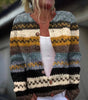 Cardigan en laine et coton à imprimé pour femmes - Emilia Lane