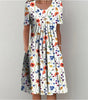 Robe Décontractée Imprimé Floral pour Femmes