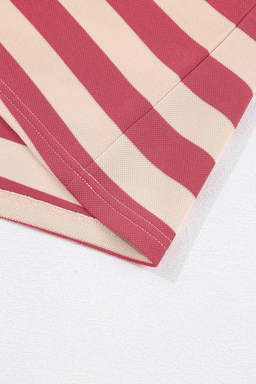 Robe Décontractée à Motif Rayé pour Femmes