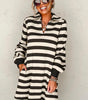 Robe Décontractée à Motif Rayé pour Femmes