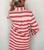 Robe Décontractée à Motif Rayé pour Femmes
