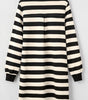 Robe Décontractée à Motif Rayé pour Femmes