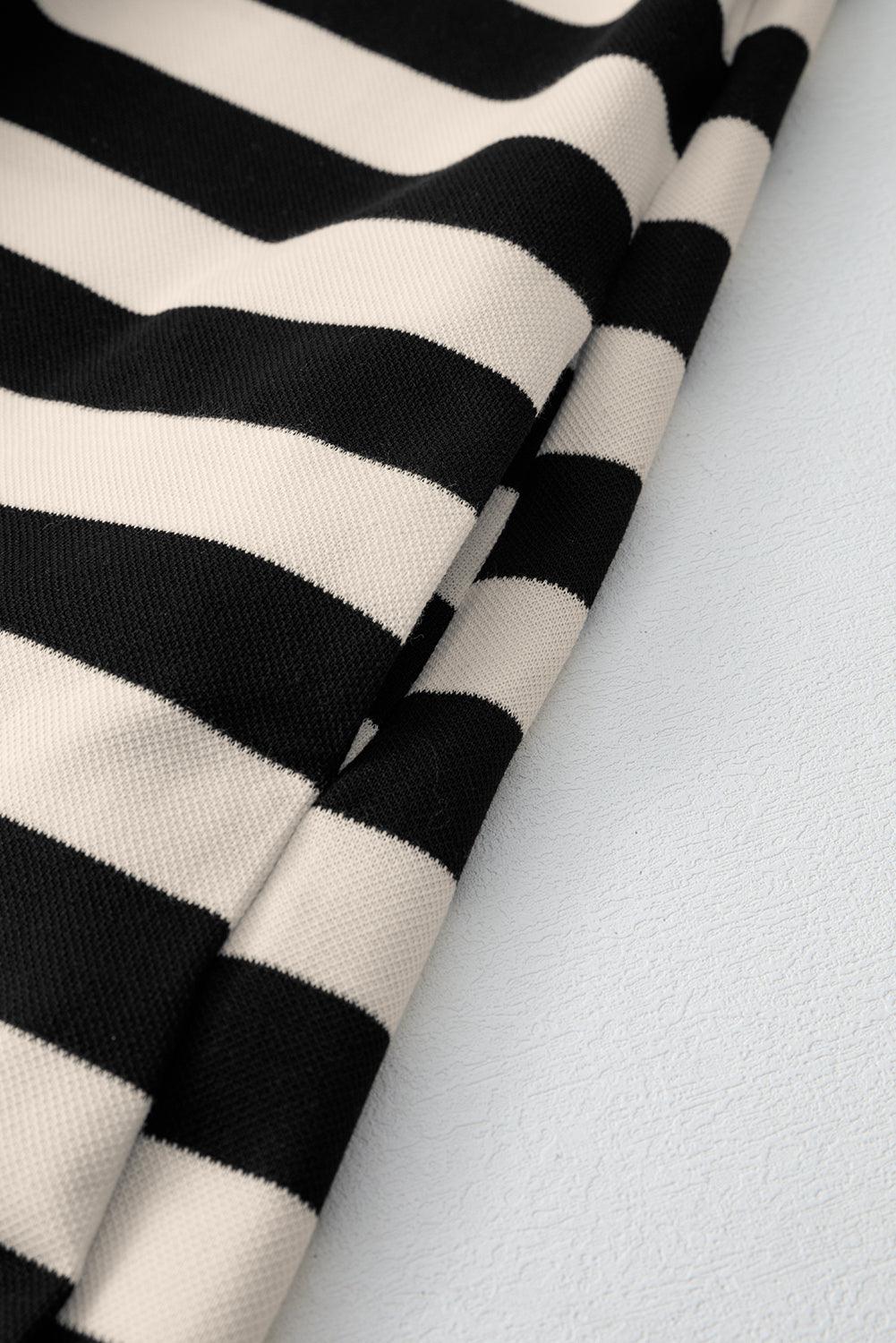 Robe Décontractée à Motif Rayé pour Femmes