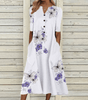Robe Décontractée Imprimé Papillon pour Femmes