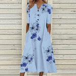Robe Décontractée Imprimé Papillon pour Femmes