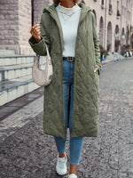 Veste Matelassée à Capuche pour Femmes