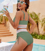 Bikini Deux Pièces Taille Haute pour Femme | Idéale pour les Vacances