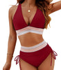 Bikini Deux Pièces Taille Haute pour Femme | Idéale pour les Vacances