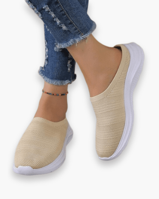 Chaussures à Enfiler en Maille pour Femmes - Emilia Lane