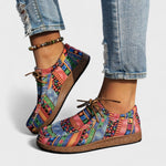 Chaussures Basses Confort en Toile pour Femmes - Emilia Lane