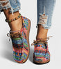 Chaussures Basses Confort en Toile pour Femmes - Emilia Lane