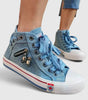 Chaussures Montantes en Denim pour Femme | Idéales pour le Printemps - Emilia Lane