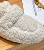 Mocassin Confort Fourré en Peluche pour Femme