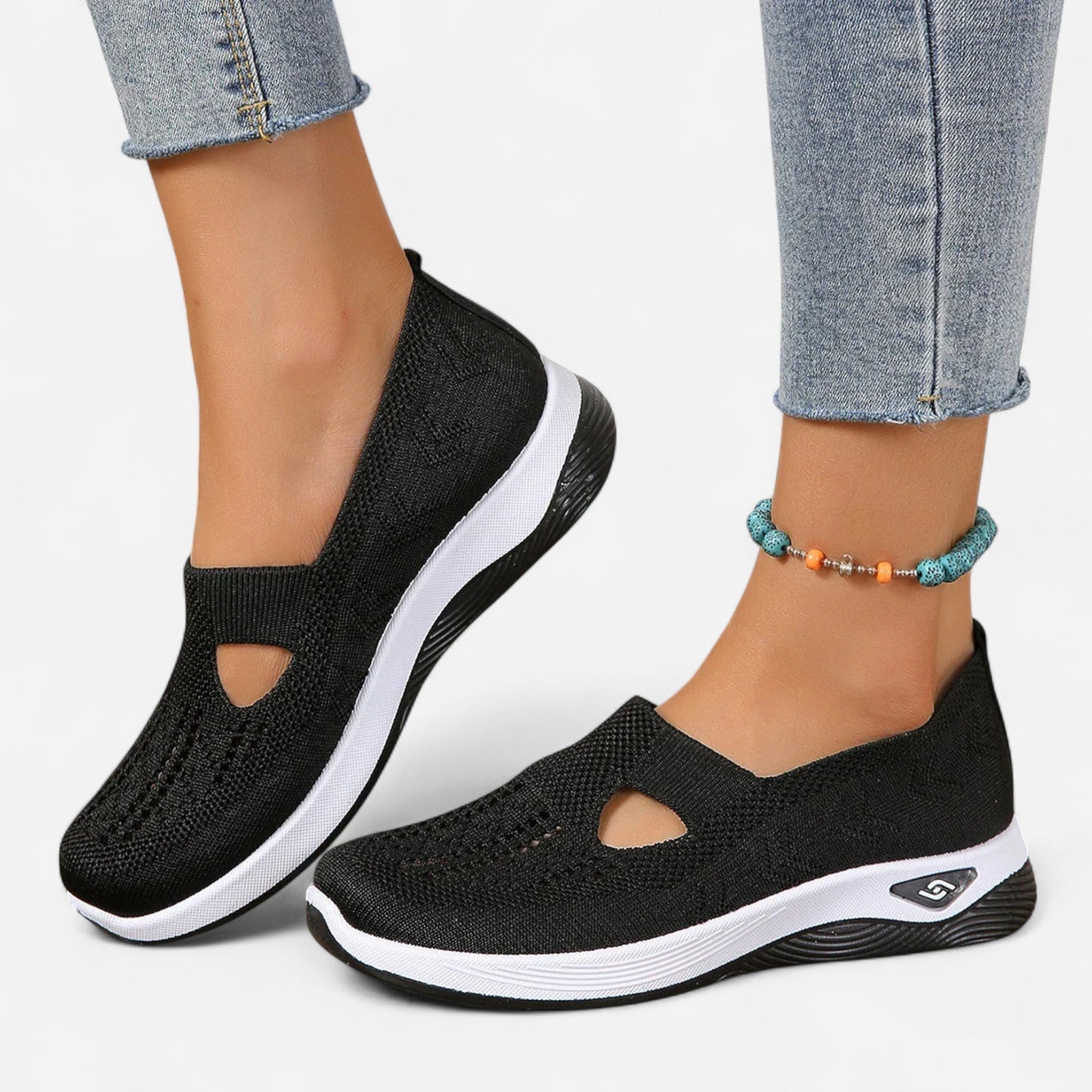 Chaussures Slip - On en Mesh pour Femmes - Emilia Lane