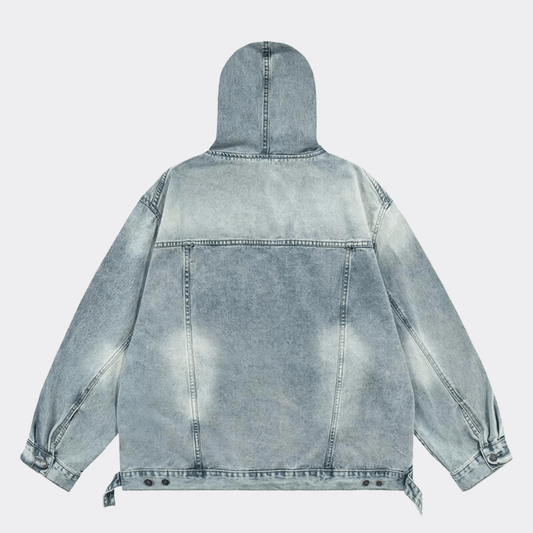 Chemise en Denim à Capuche pour Femme - Emilia Lane