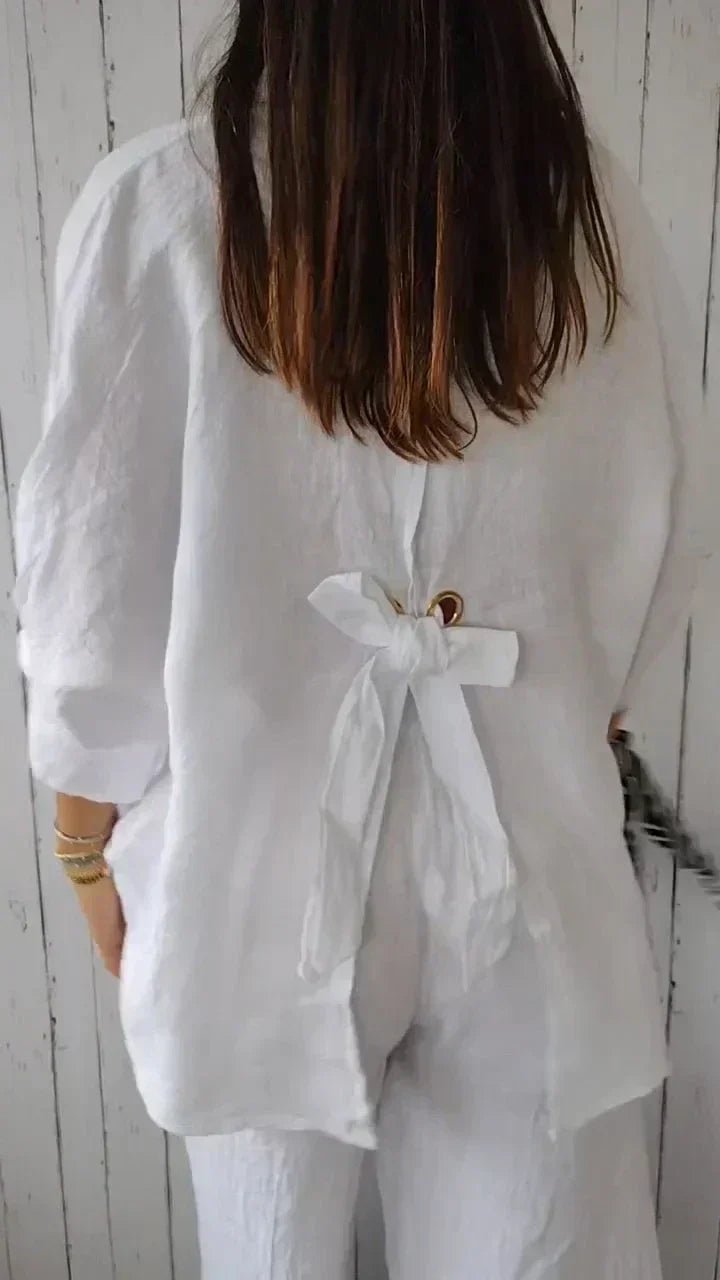 Chemise en Lin et Coton pour Femme - Emilia Lane
