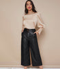 Chemise Satin à Manches Longues pour Femme - Emilia Lane
